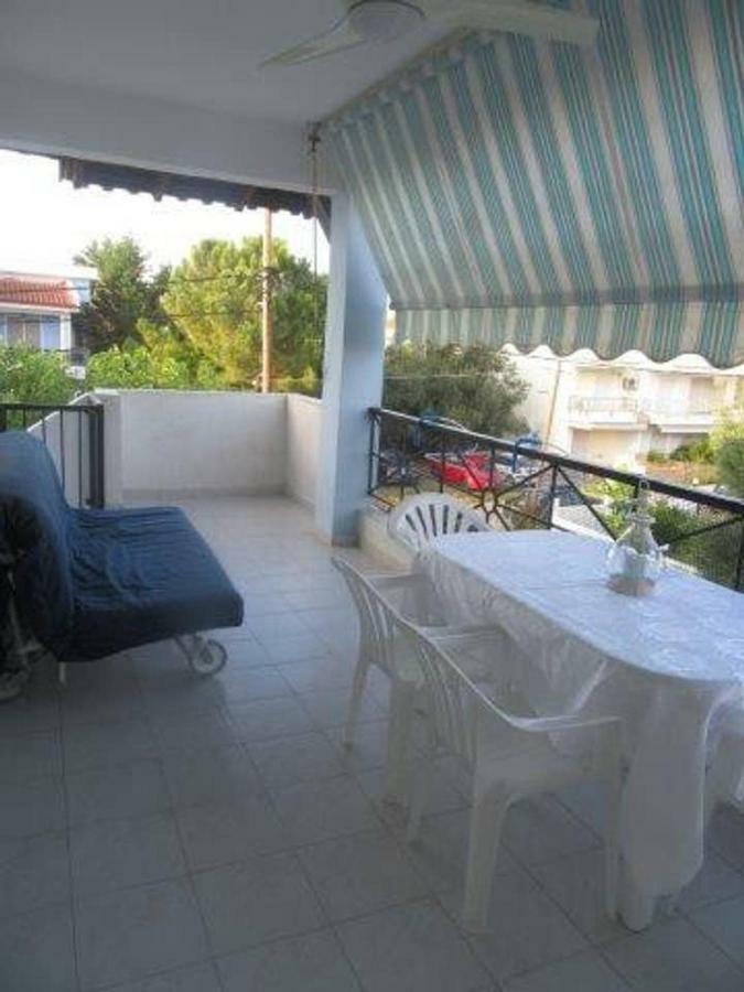 Pefkohori Apart. Near The Beach With Indor Parking And Yard Exterior foto